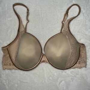 Victoria’s Secret Nude Bra with Lace Detail Size 36D